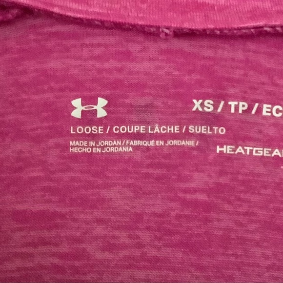 Under Armour Womens Heat Gear Half Zip top xs - Picture 3 of 4